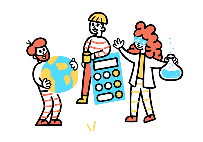Illustration of teachers at work