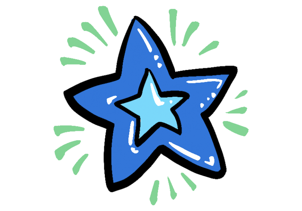 Illustration of a star.