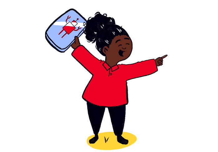 Illustration of a teacher.