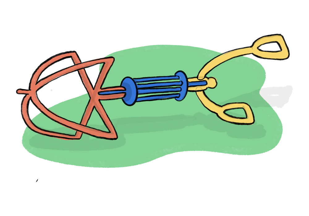 Illustration of spliff, donk and gengja.