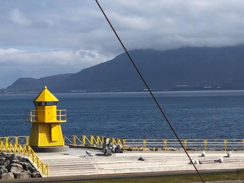 The lighthouse at Sæbraut