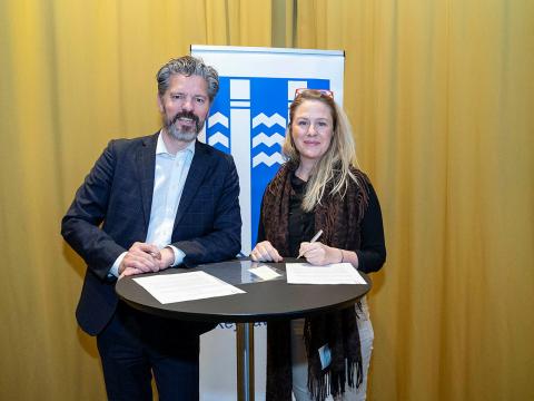 Undirritun samnings á milli Reykjavíkurborgar og Icelandic Startups.
