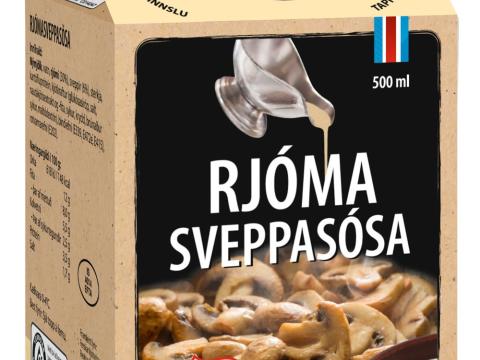 Ferna af Rjómasveppasósu