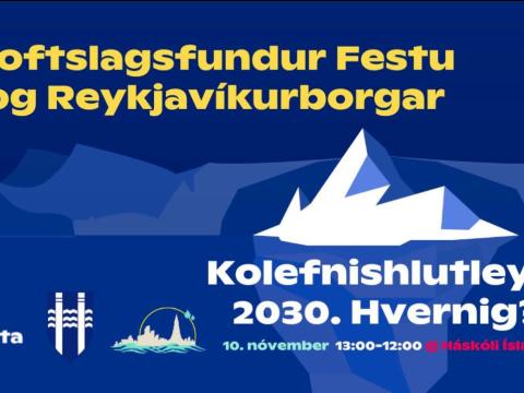 Loftslagsfundur Festu og Reykjavíkurborgar 2022
