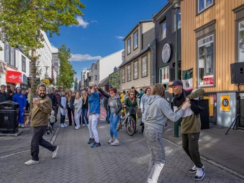 Dancing in the streets during Culture Night, joy takes center stage