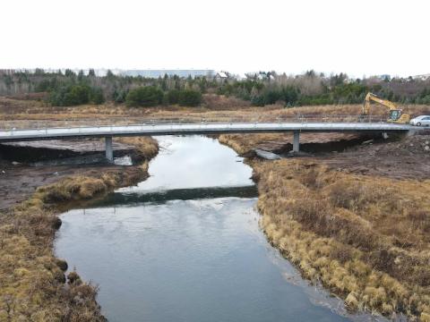 bridge over stream