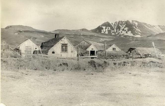 Bærinn Ártún á Kjalarnesi um 1935