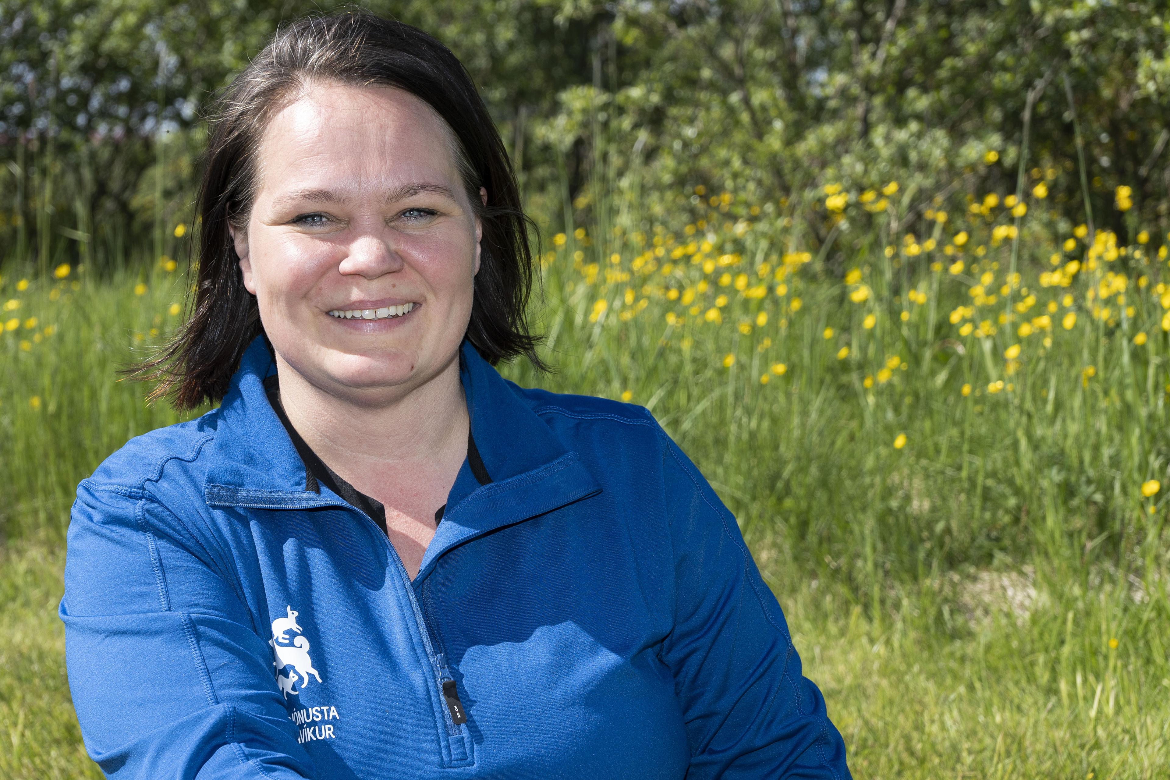 Lilja Björk Vilhelmsdóttir, starfsmaður í Dýraþjónustu Reykjavíkur