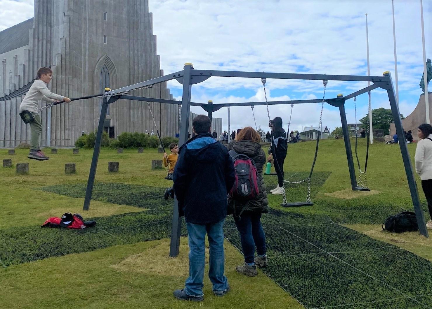 Rólur við Hallgrímskirkju