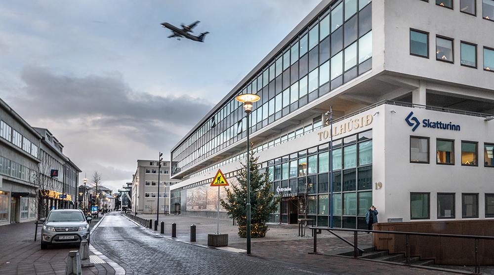Nýtt torg við Tryggvagötu.