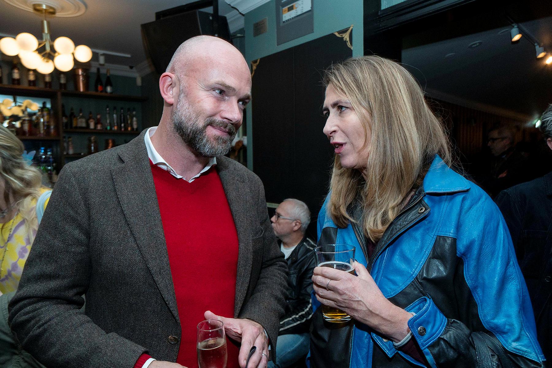 Matthijs Wouter, forsetir EFA og Hrönn Marínósdóttir, framkvæmdastjóri RIFF hátíðarinnar.
