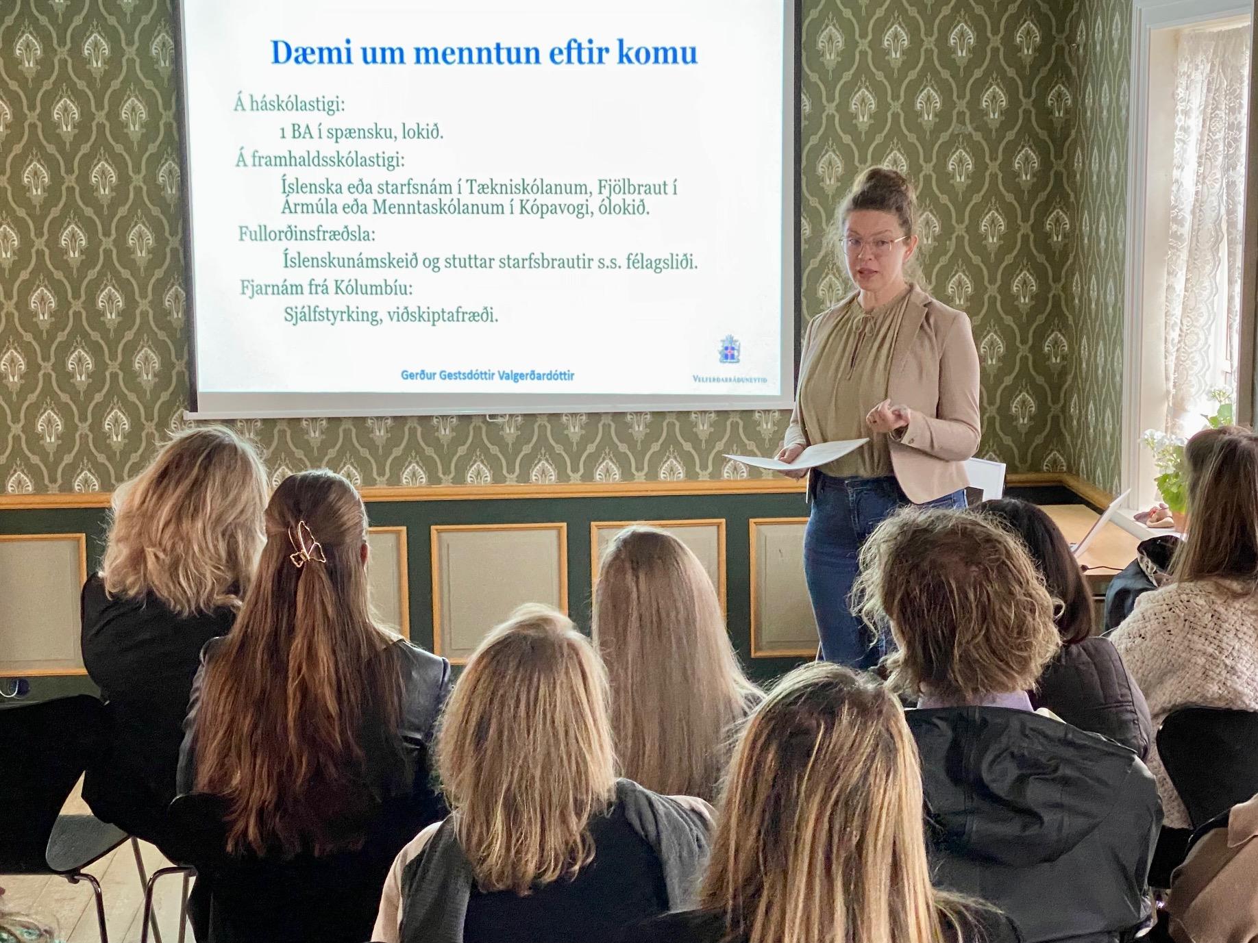 Starfsmaður Alþjóðateymis segir frá rannsóknum sínum