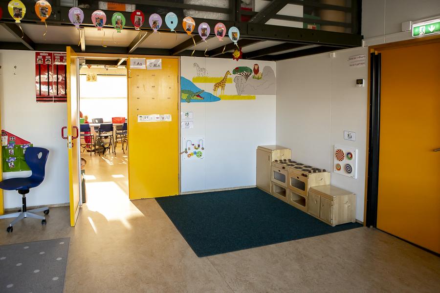 Leiksvæði inni á Rofaborg.