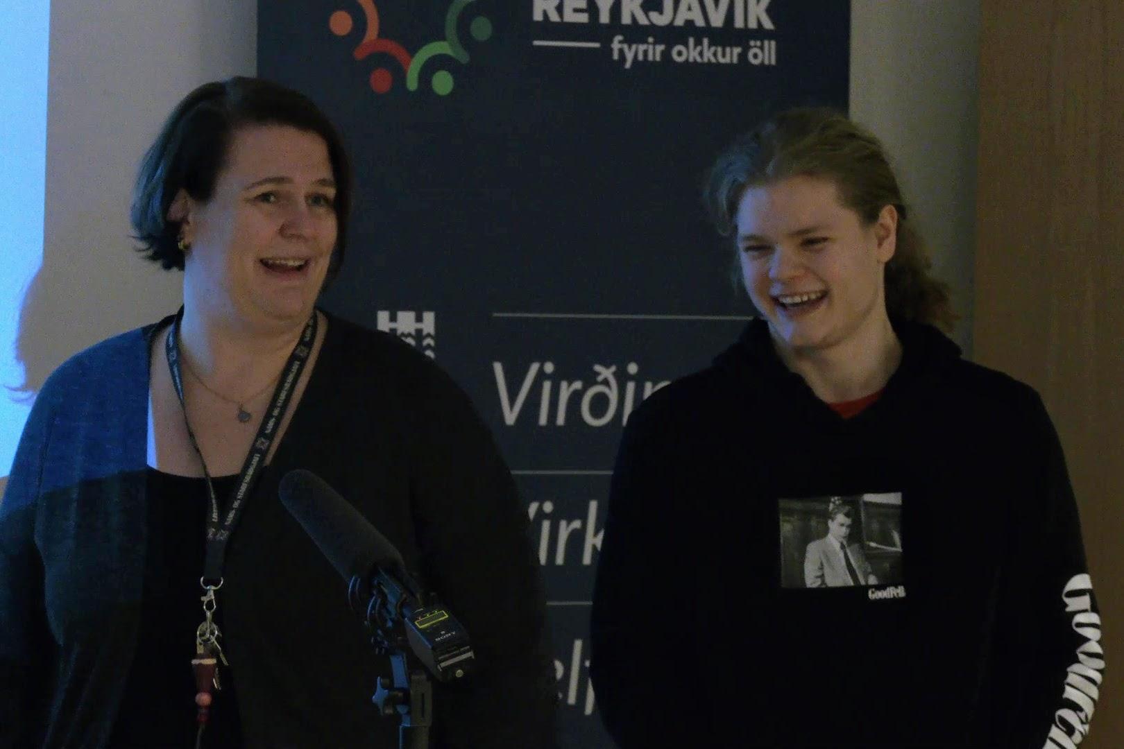 Heiða og Alexander segja frá Fjölsmiðjunni