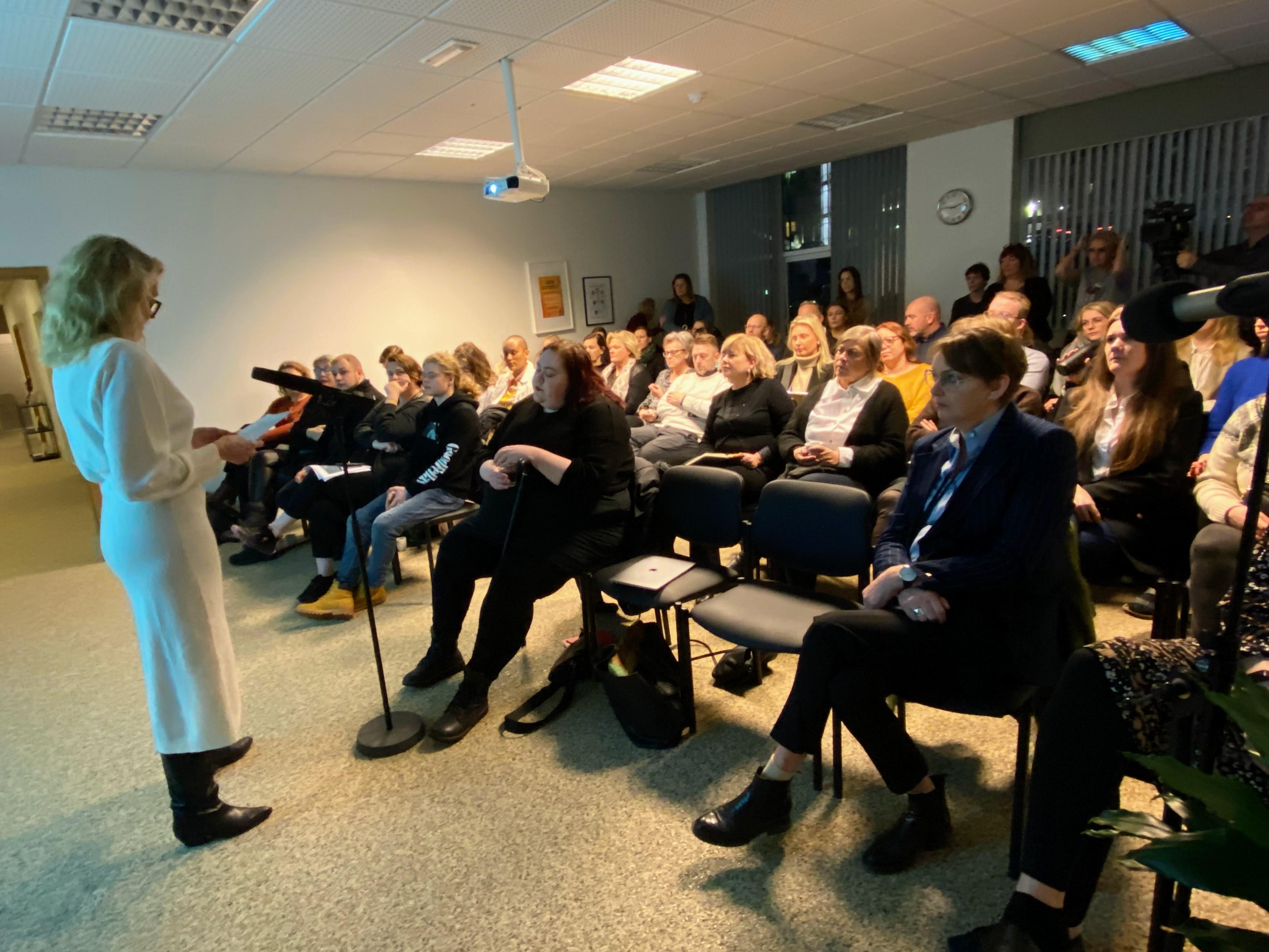 Heiða Björg Hilmisdóttir, formaður velferðarráðs, var fundarstjóri. 