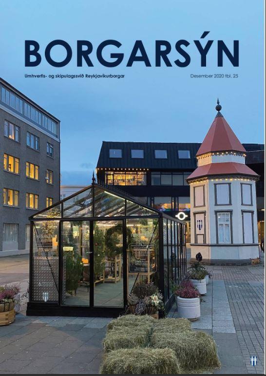 Forsíða af ritinu Borgarsýn