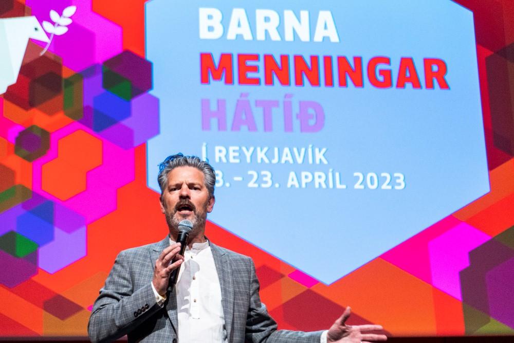 Dagur B. Eggertsson borgarstjóri setti hátíðina