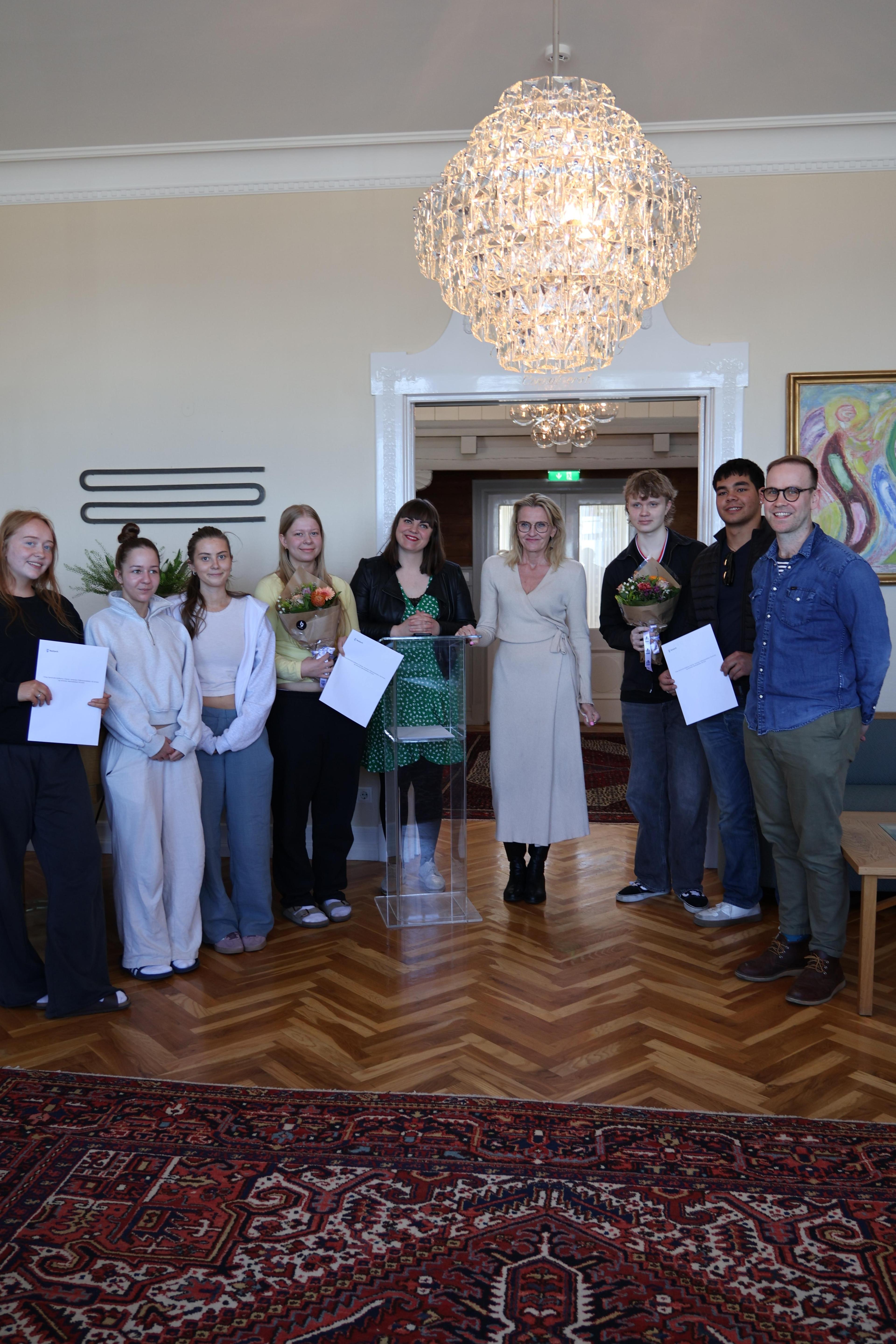 United Nations Association of Iceland with students from Ármúli and Menntaskólinn við Sund 