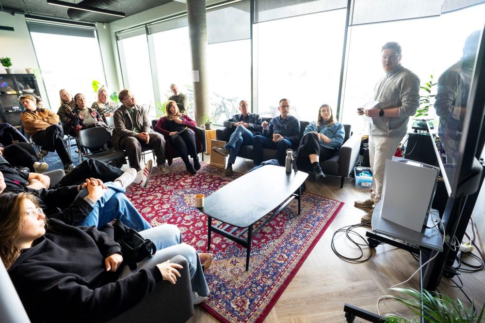 Frá uppskeruhátíðinni Höfuðið í bleyti