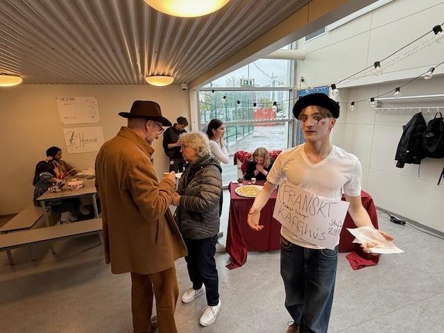 Frá góðgerðardegi í Hagaskóla