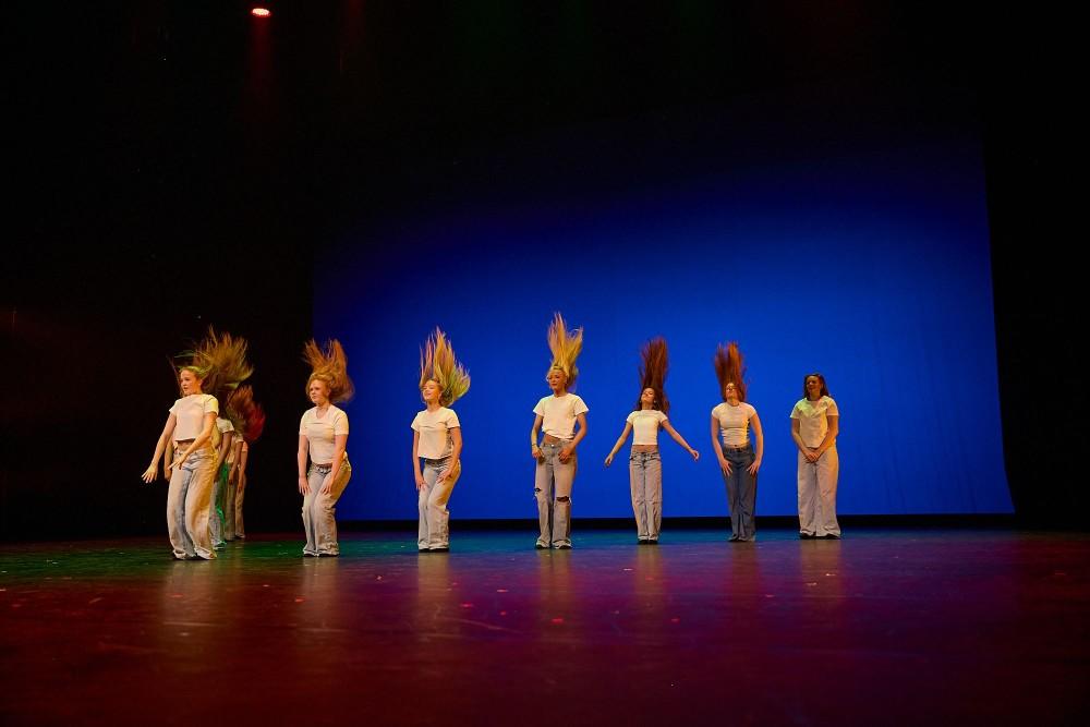 Norðlingaskóli's performance in Skrekkur 2025.