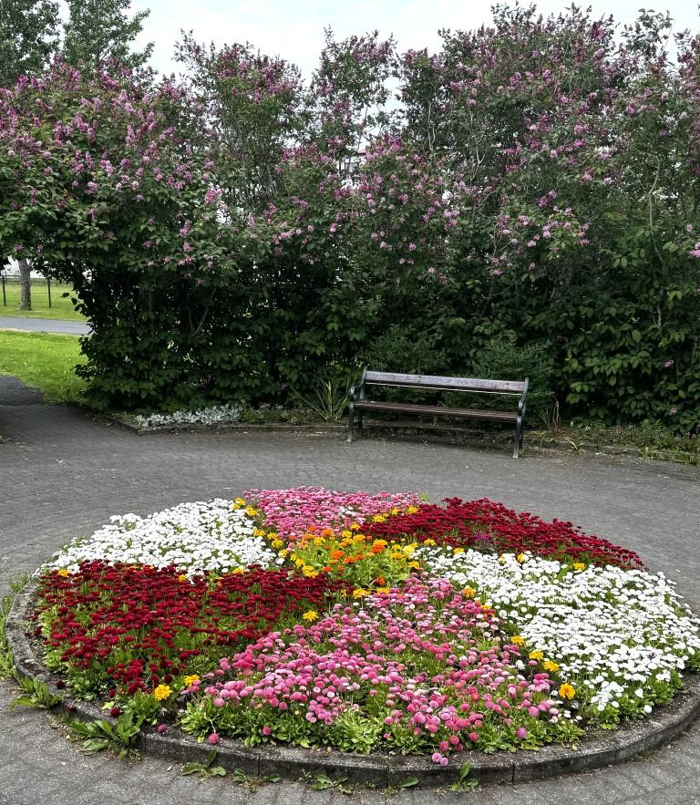 Flower bed