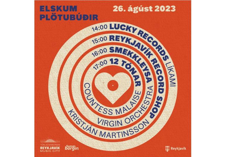 Elskum plötubúðir - tónlistarveisla