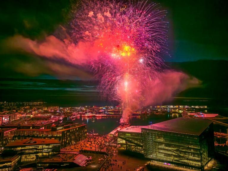 Flugeldasýningin á Menningarnótt 2023