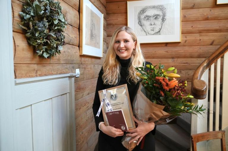 Birna Stefánsdóttir hlaut bókmenntaverðlaun Tómasar Guðmundssonar í dag