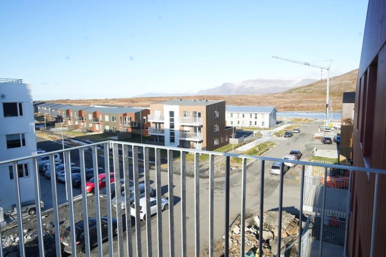 View from balconies on the top floor