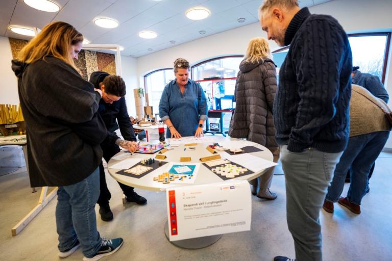 Mynd frá menntabúðum 2025.