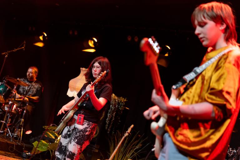 The band Nógu gott, which performed in the first Music Experiments semifinal last night