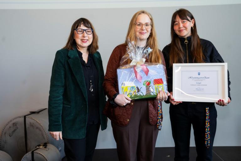 Frá uppskeruhátíðinni Höfuðið í bleyti