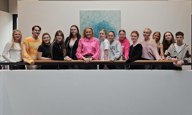Yesterday, the young people in the Peer Education Center visited the mayor