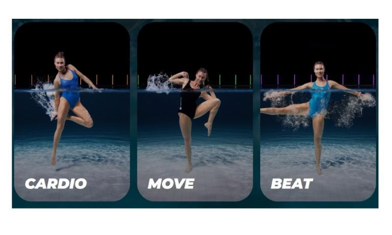 Virtual water aerobics – strength training