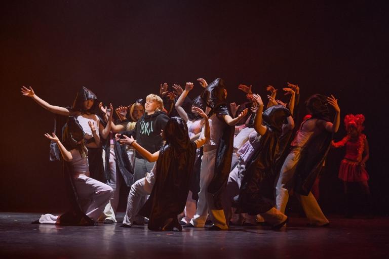 Foldaskóli's performance in Skrekkur 2025