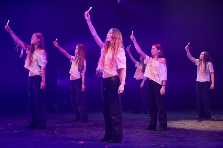 Háteigsskóli's performance in Skrekkur 2025.