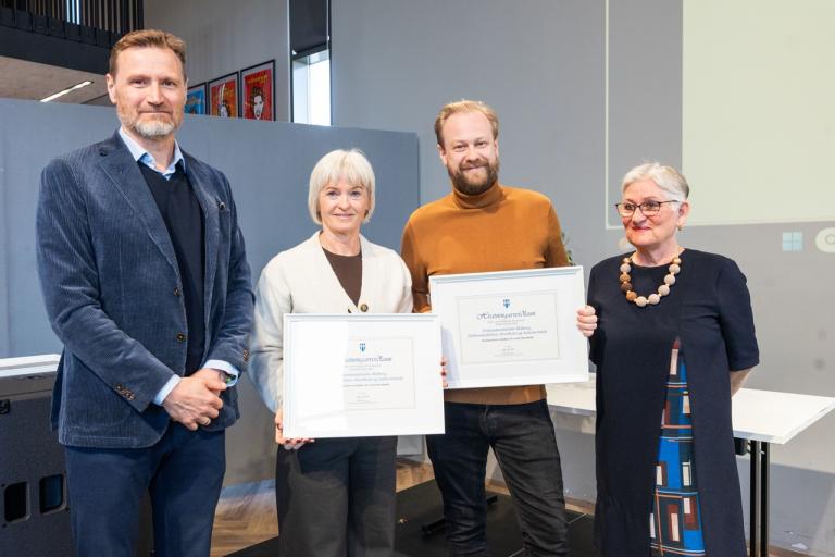 Frá uppskeruhátíð frístundastarfs í Reykjavík. Höfuðið í bleyti.