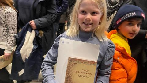 Stoltur verðlaunahafi 