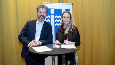Undirritun samnings á milli Reykjavíkurborgar og Icelandic Startups.