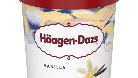 Häagen-Dazs vanilluís.
