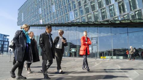 Baltic capital mayors and their delegations