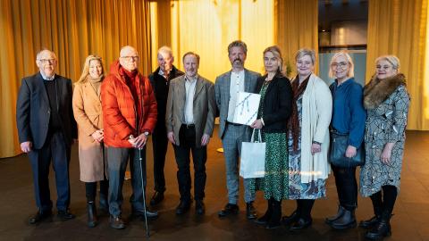 Frá vinstri; Ólafur Jón, Fríða, Sigurður G, Ásgeir, Gunnlaugur, Dagur, Þórunn, Rósbjörg, Heiða Dís og Ingunn.