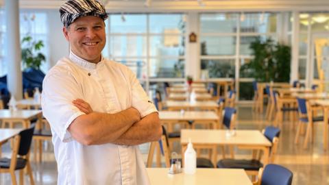 Eyjólfur matreiðslumaður á Vitatorgi