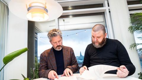Dagur B. Eggertsson og Haraldur Þorleifsson