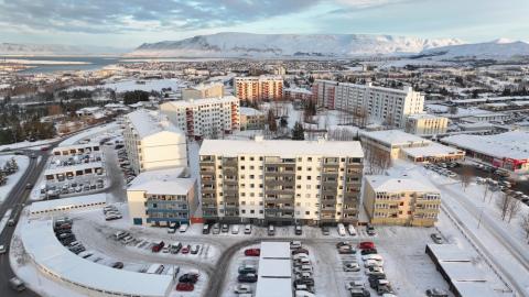 Reykjavík - Breiðholtshverfi. Ljósmynd Róbert Reynisson