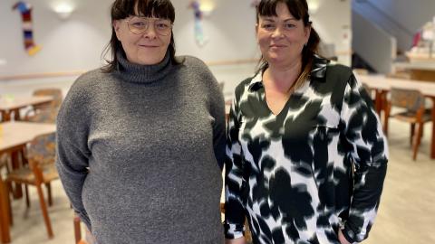 Unnur er mjög ánægð með þann stuðning sem hún fær frá Önnu, stuðningsforeldri sonar hennar. 