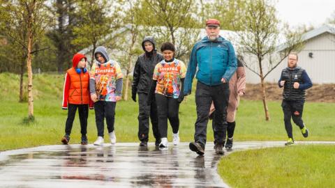 Góðgerðarhlaup Brúarskóla 2024