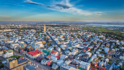 Reykjavík loftmynd 2023. Ljósmynd Ragnar Th. Sigurðsson
