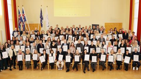 Recipients of The Balance Scale awards 2024 group photo